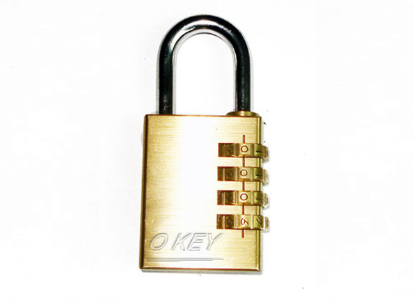 Brass combination lock-034