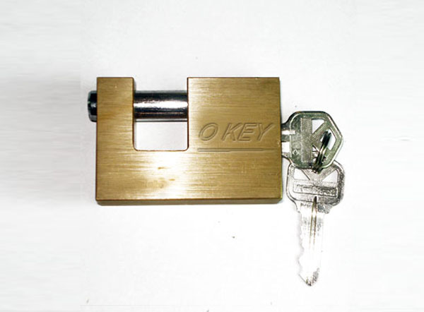 Rectangular padlock-033